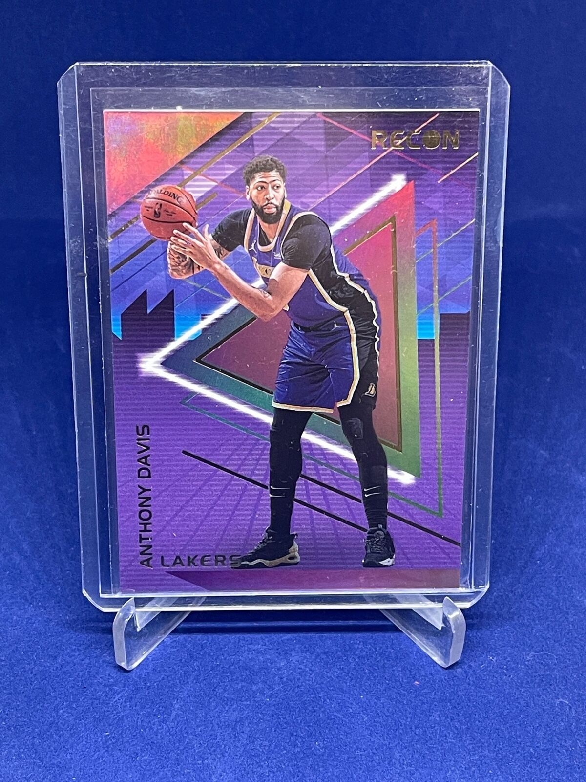 ANTHONY DAVIS 2020-21 PANINI RECON PINK SP HOLO FOIL #164