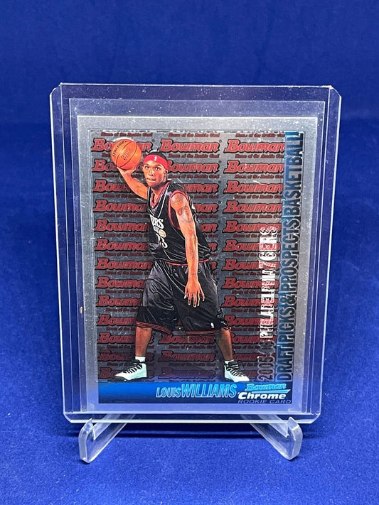 LOU WILLIAMS 2005-06 BOWMAN CHROME DRAFT PICKS AND PROSPECTS ROOKIE RC #135