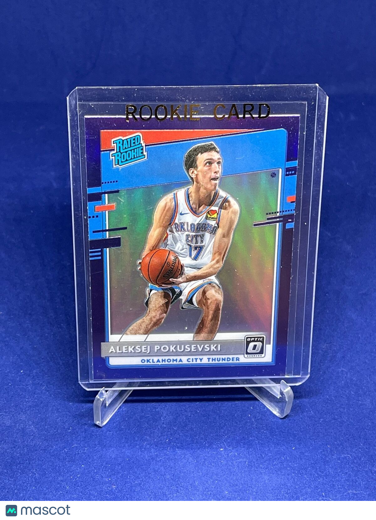 ALEKSEJ POKUSEVSKI 2019-20 PANINI DONRUSS OPTIC RATED ROOKIE PURPLE HOLO RC #167