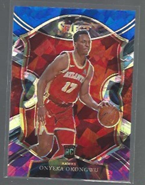 ONYEKA OKONGWU 2020-21 PANINI SELECT CRACKED ICE PRIZM ROOKIE RC #66