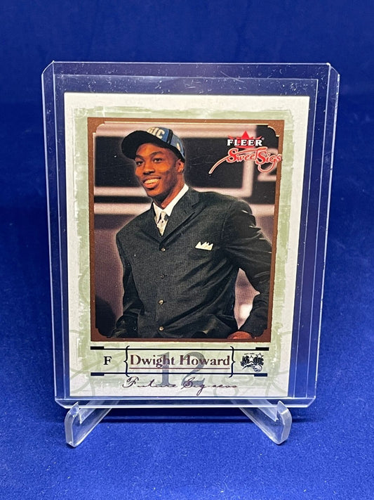 DWIGHT HOWARD 2004-05 FLEER SWEET SIGS ROOKIE RC #D 549/999