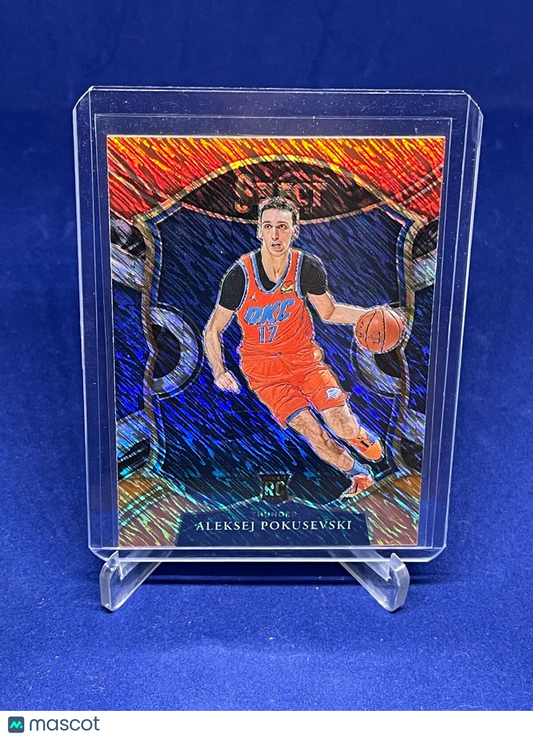 ALEKSEJ POKUSEVSKI 2020-21 PANINI SELECT CONCOURSE SHIMMER PRIZM ROOKIE RC #77