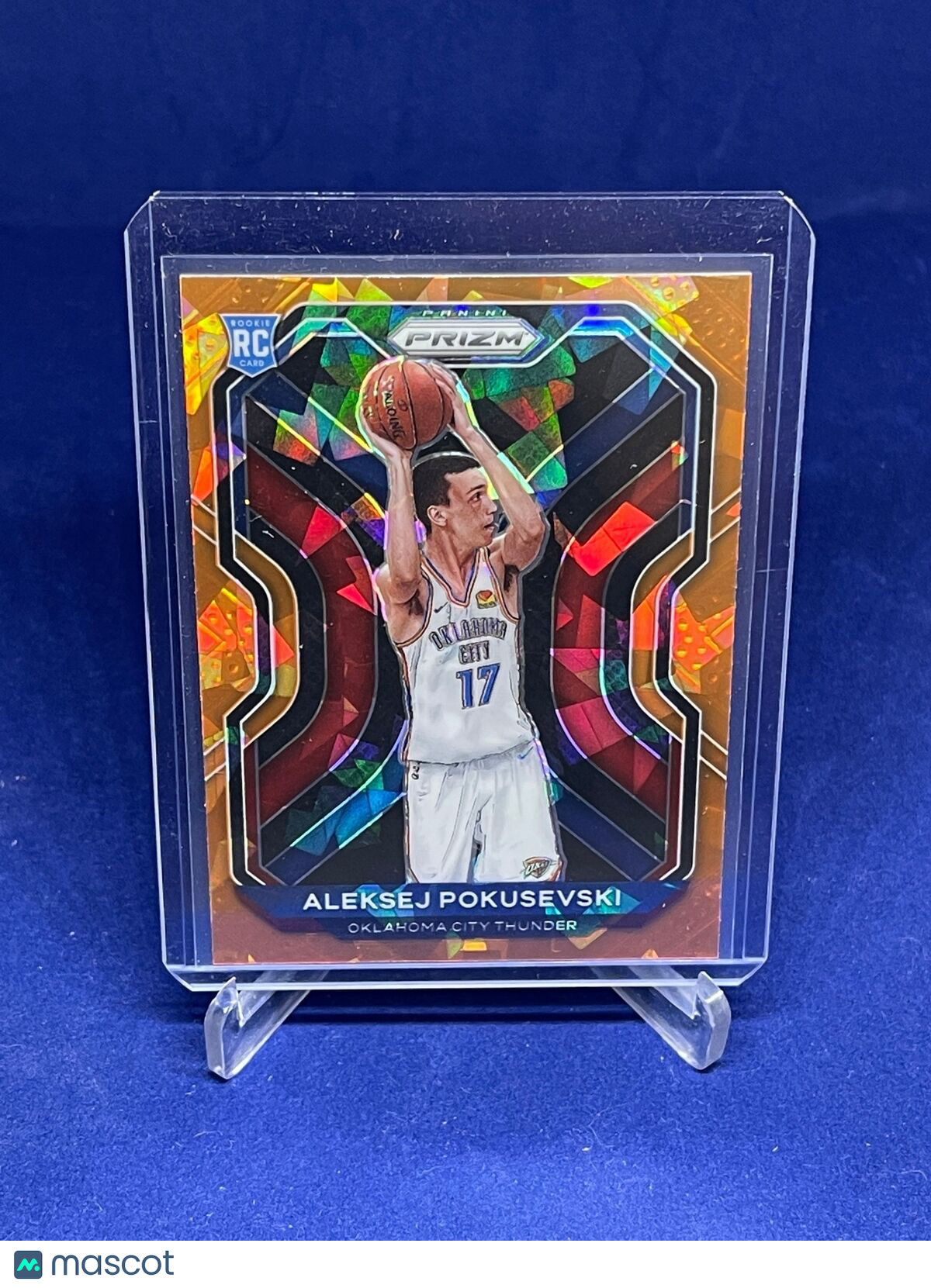 ALEKSEJ POKUSEVSKI 2020-21 PANINI PRIZM ORANGE ICE PRIZM ROOKIE RC #264