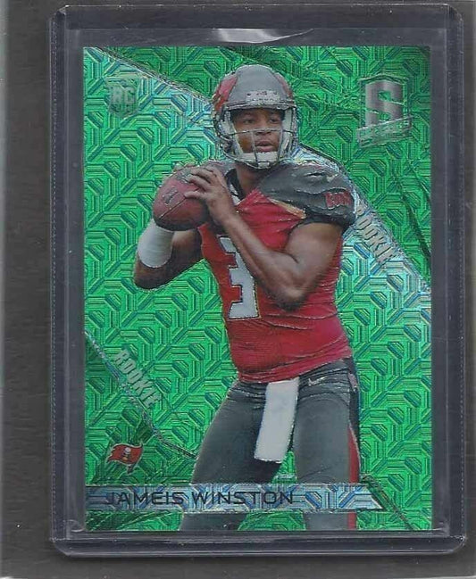 JAMEIS WINSTON 2015 PANINI SPECTRA NEON GREEN ROOKIE PRIZM RC #D 1/25