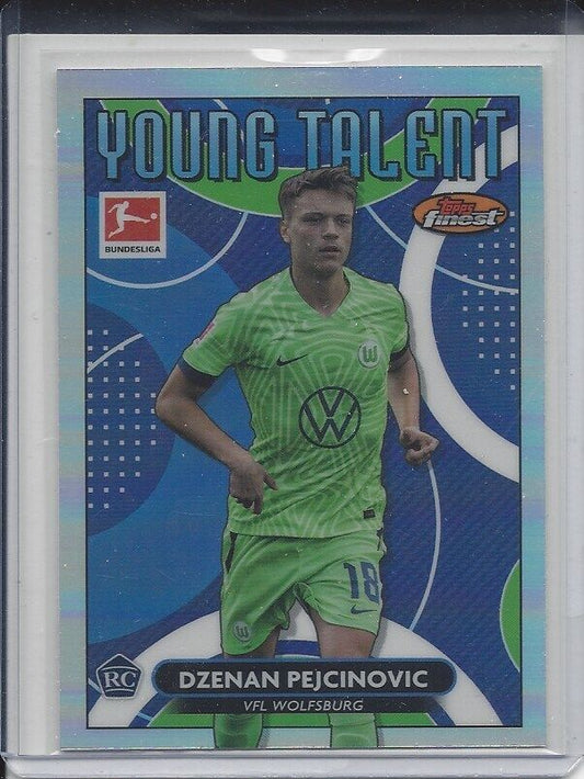 DZENAN PEJCINOVIC 2022-23 TOPPS FINEST YOUNG TALENT SSP ROOKIE REFRACTOR RC