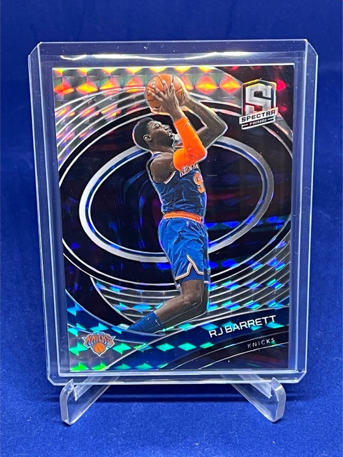RJ BARRETT 2020-21 PANINI SPECTRA MOSAIC PRIZM #D 26/49