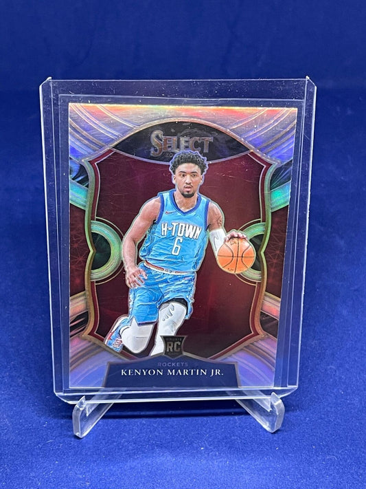 KENYON MARTIN JR 2020-21 PANINI SELECT CONCOURSE SILVER PRIZM ROOKIE RC #98