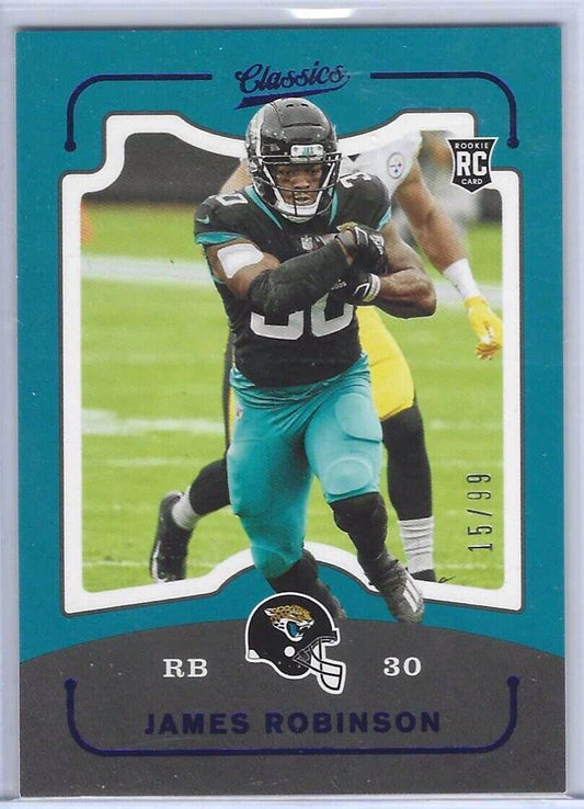 JAMES ROBINSON 2020 CHRONICLES CLASSICS BLUE RC #D 15/99