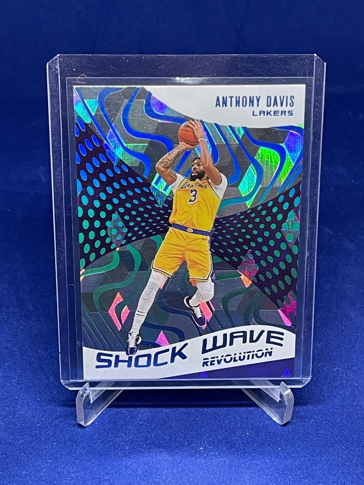 ANTHONY DAVIS 2020-21 PANINI REVOLUTION SHOCKWAVE CUBIC #D 44/50