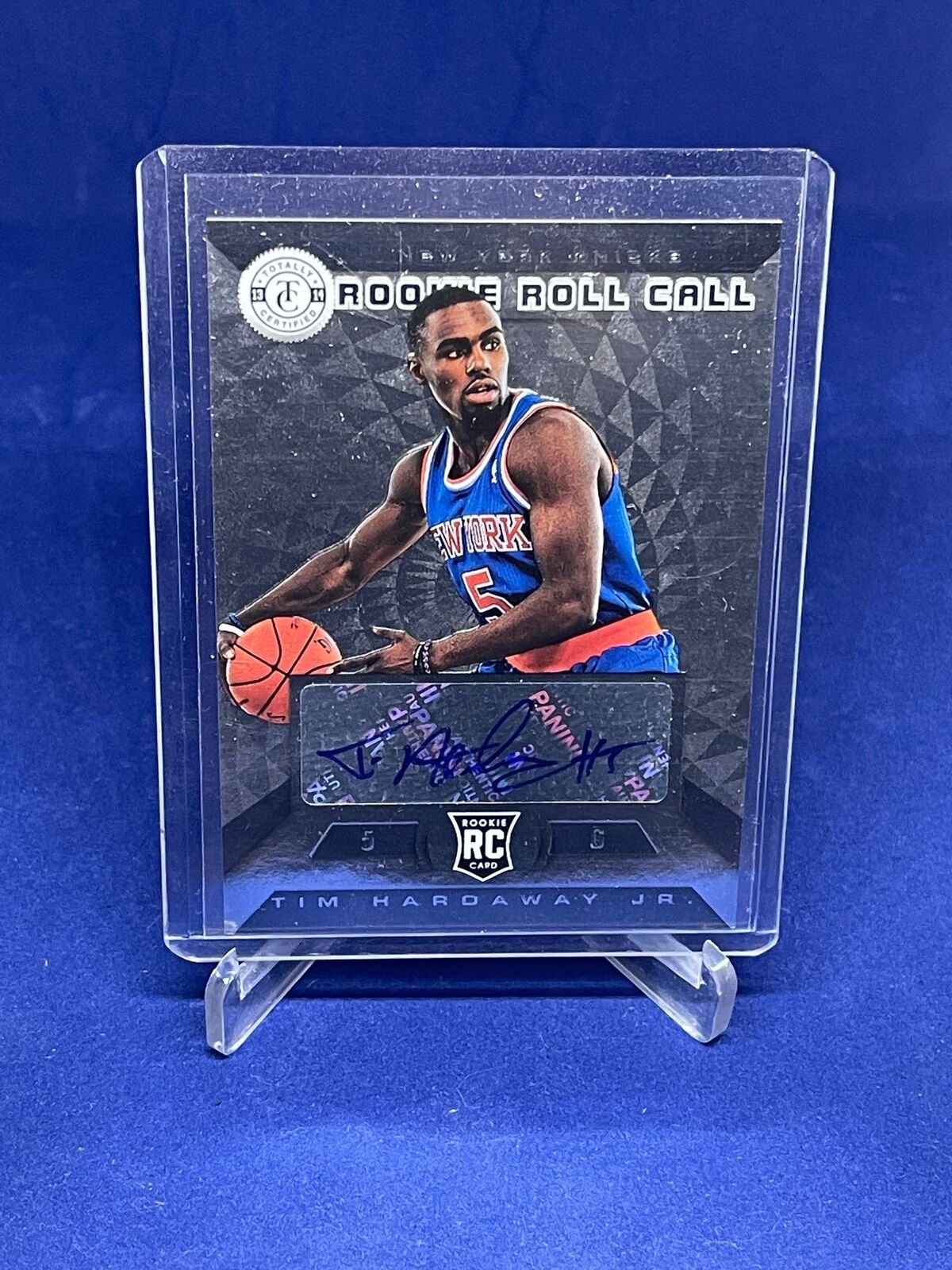 TIM HARDAWAY JR 2013-14 PANINI TOTALLY CERTIFIED ROOKIE ROLL CALL AUTO RC #21