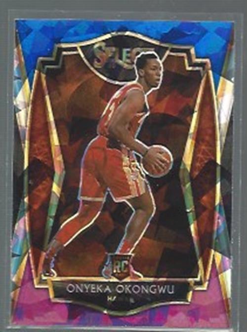 ONYEKA OKONGWU 2020-21 PANINI SELECT CRACKED ICE PRIZM PREMIER LEVEL ROOKIE RC