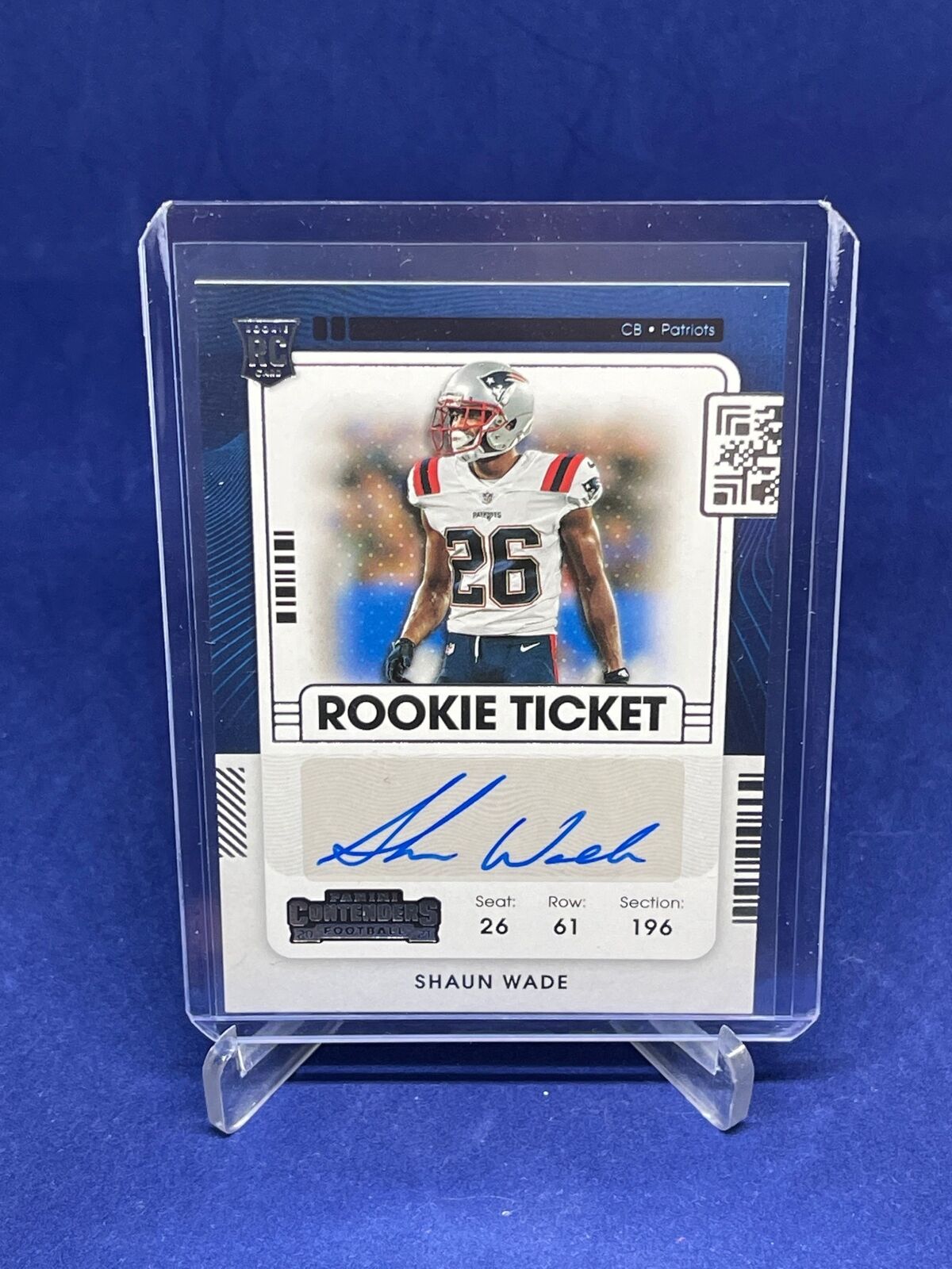 SHAUN WADE 2021 PANINI CONTENDERS ROOKIE TICKET AUTO RC #218