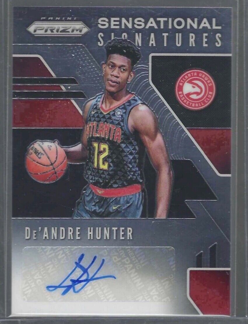DE'ANDRE HUNTER 2019-20 PANINI PRIZM SENSATIONAL SIGNATURES AUTO RC #SS-DAH