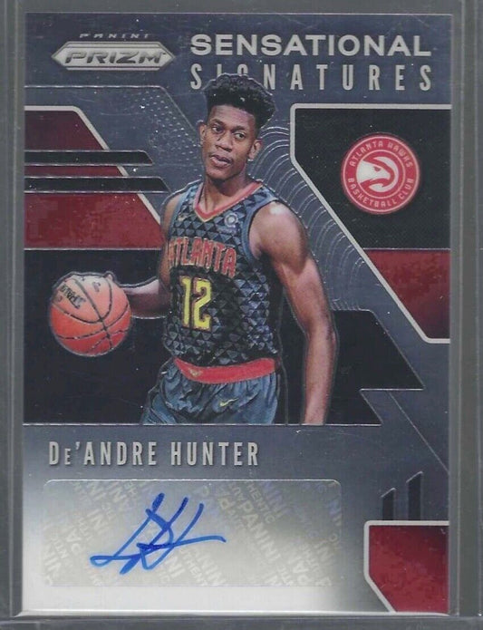 DE'ANDRE HUNTER 2019-20 PANINI PRIZM SENSATIONAL SIGNATURES AUTO RC #SS-DAH