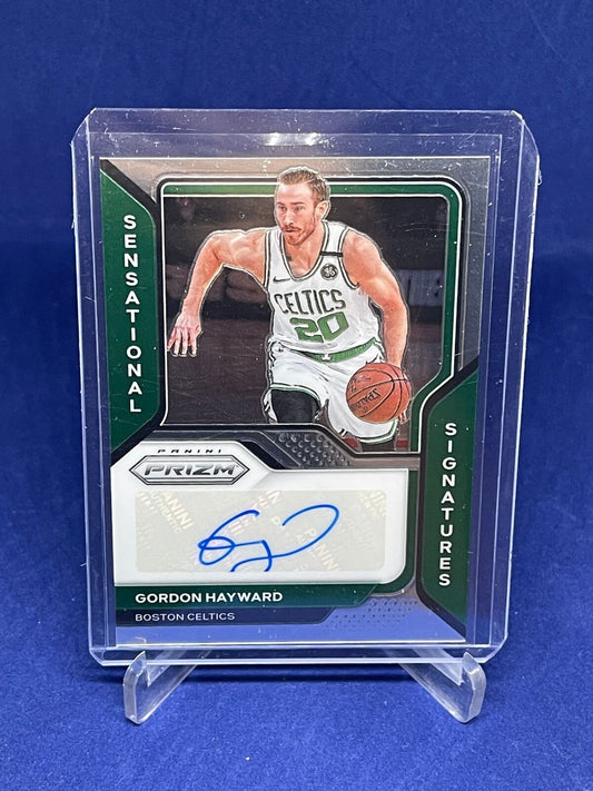 GORDON HAYWARD 2020-21 PANINI PRIZM SENSATIONAL SIGNATURES AUTO