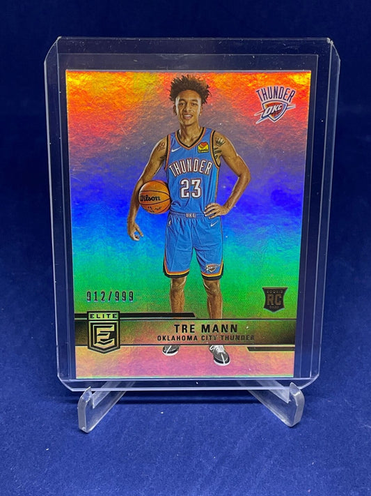 TRE MANN 2021-22 PANINI DONRUSS ELITE ROOKIE RC #D 912/999