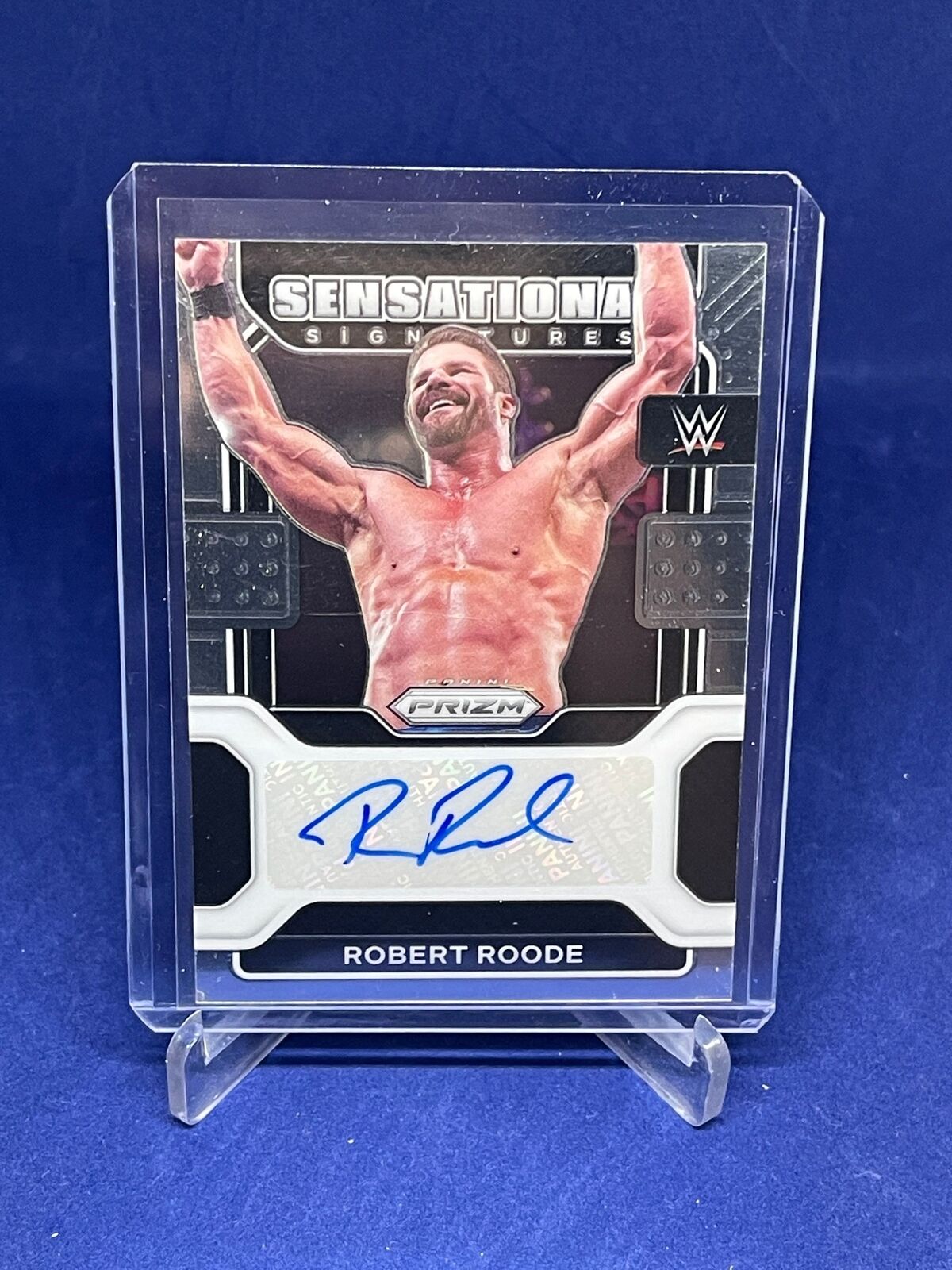 ROBERT ROODE 2022 PANINI WWE PRIZM SENSATIONAL SIGNATURES AUTO