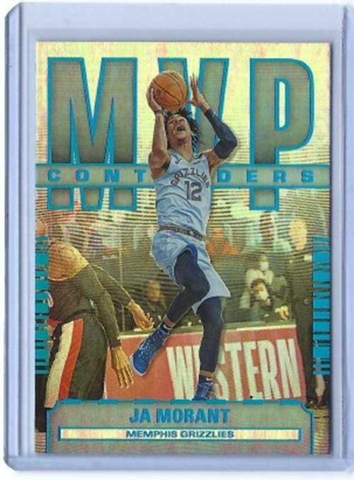 JA MORANT 2020-21 PANINI CONTENDERS MVP CONTENDERS FOIL SP #19