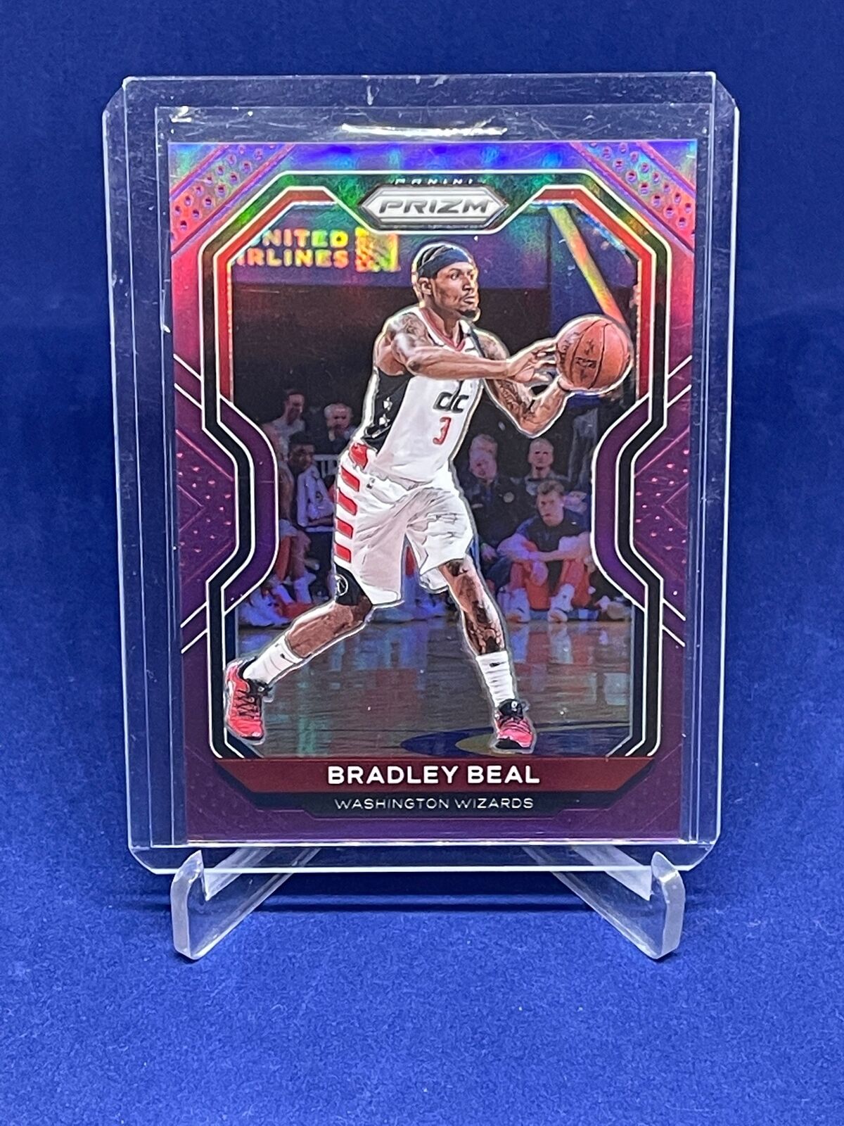 BRADLEY BEAL 2020-21 PANINI PRIZM PURPLE PRIZMS #D 62/99