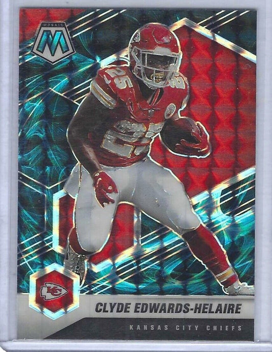 CLYDE EDWARDS-HELAIRE 2021 PANINI MOSAIC GENESIS PRIZM SSP #6