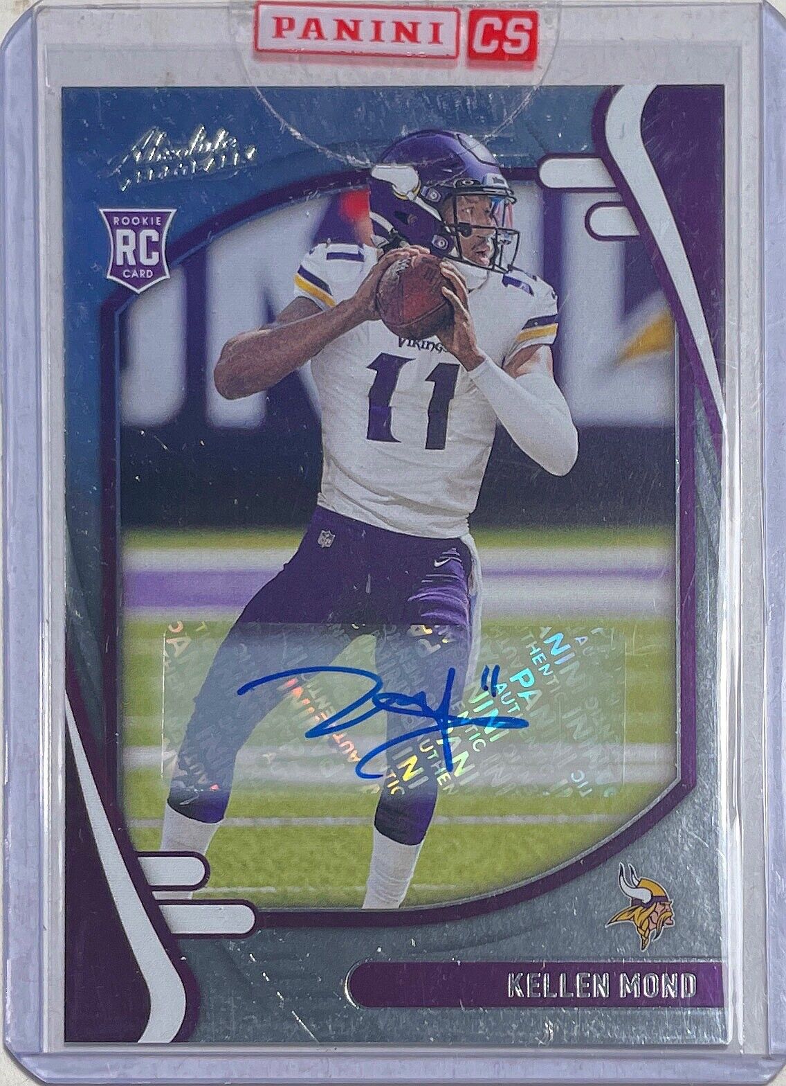 KELLEN MOND 2021 PANINI ABSOLUTE AUTO ROOKIE RC #122