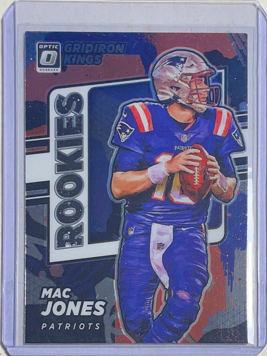 MAC JONES 2021 PANINI DONRUSS OPTIC GRIDIRON KINGS ROOKIE RC #RGK-6