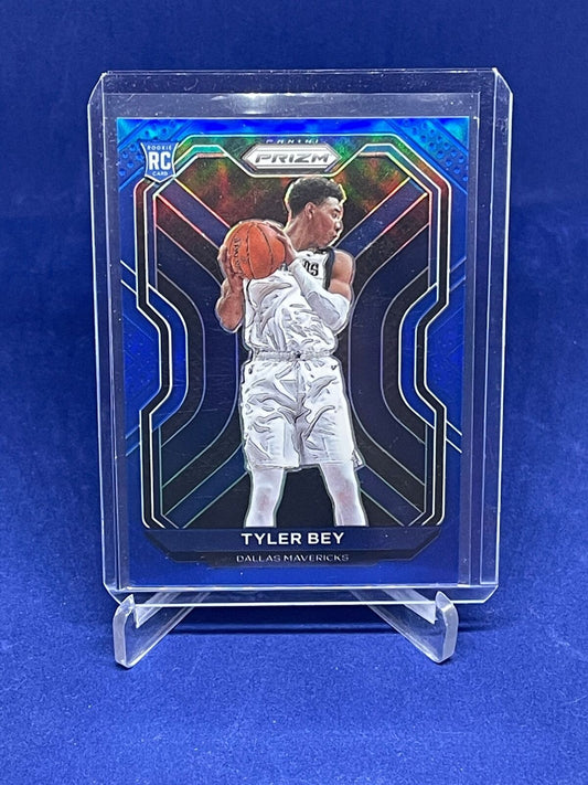 TYLER BEY 2020-21 PANINI PRIZM BLUE PRIZM ROOKIE RC #D 85/199