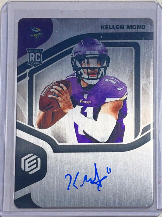 KELLEN MOND 2021 PANINI ELEMENTS ON CARD AUTO ROOKIE RC #D 61/149