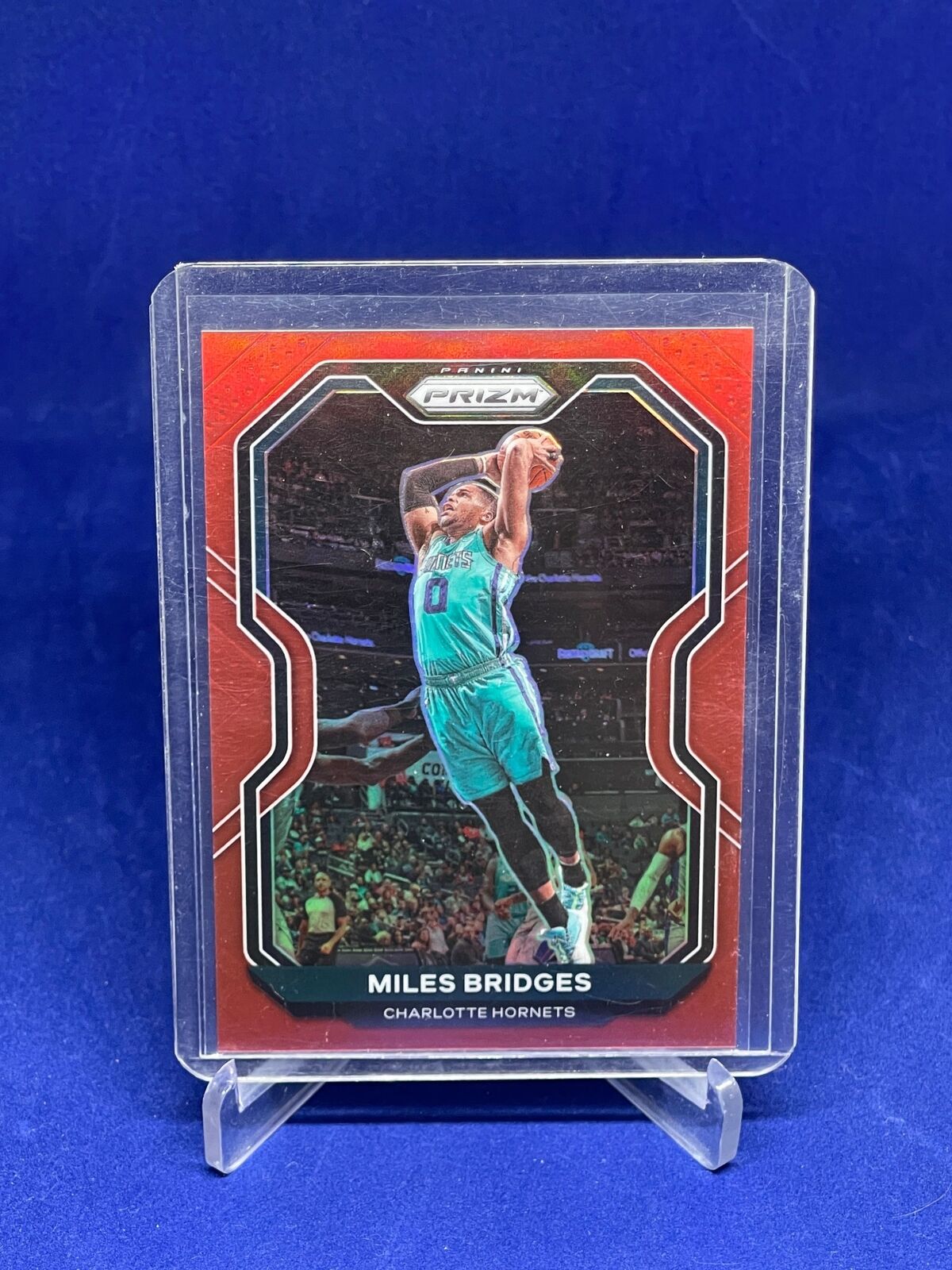MILES BRIDGES 2020-21 PANINI PRIZM RED PRIZMS #D 277/299