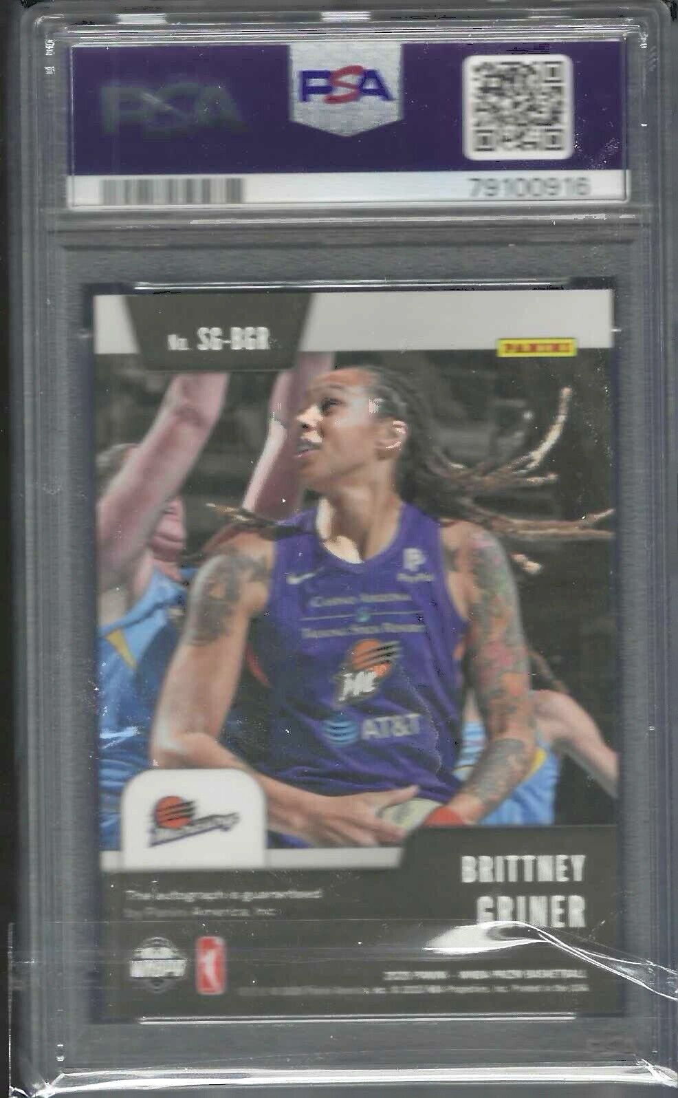 BRITTNEY GRINER 2020 PANINI PRIZM WNBA SIGNATURES AUTO PSA 10 GEM MINT POP 6