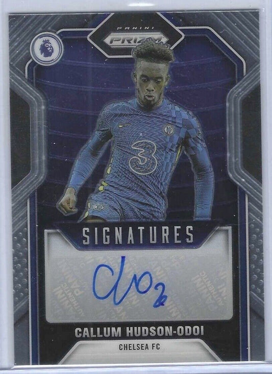 CALLUM HUDSON-ODOI 2021-22 PANINI PRIZM EPL SIGNATURES AUTO #S-CHO