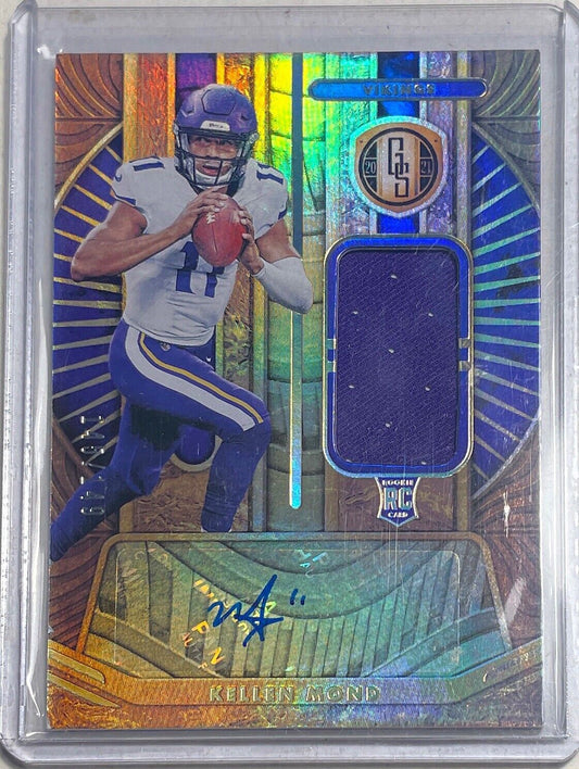 KELLEN MOND 2021 PANINI GOLD STANDARD JERSEY AUTO ROOKIE RC #D 145/149