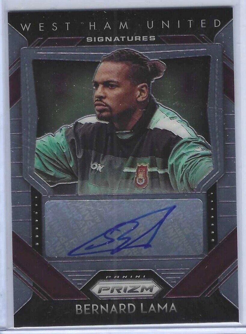 BERNARD LAMA 2020-21 PANINI PRIZM EPL SIGNATURES AUTO #S-BL