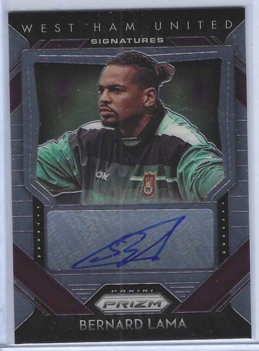 BERNARD LAMA 2020-21 PANINI PRIZM EPL SIGNATURES AUTO #S-BL
