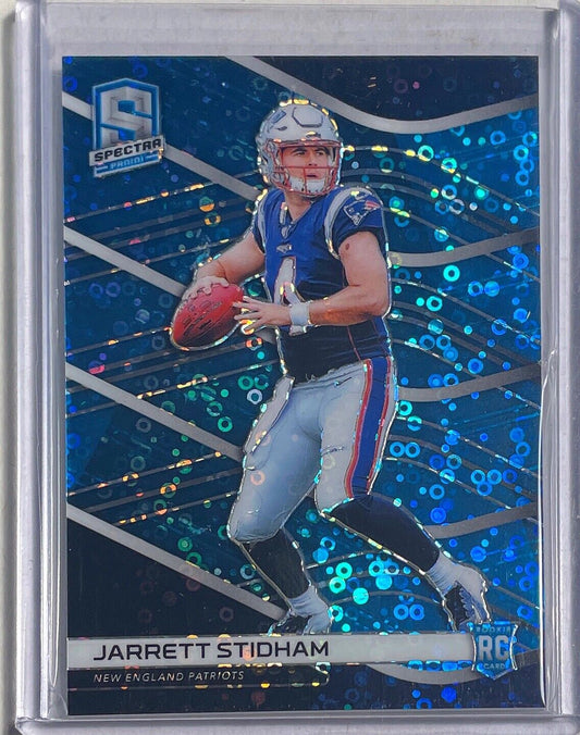 JARRETT STIDHAM 2019 PANINI SPECTRA BLUE DISCO PRIZM ROOKIE RC #D 36/60