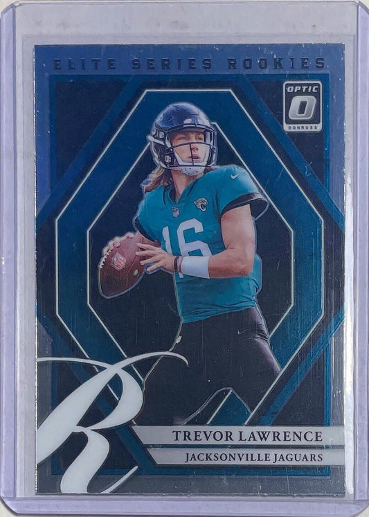 TREVOR LAWRENCE 2021 PANINI DONRUSS OPTIC ELITE SERIES ROOKIES ROOKIE RC #ESR-1