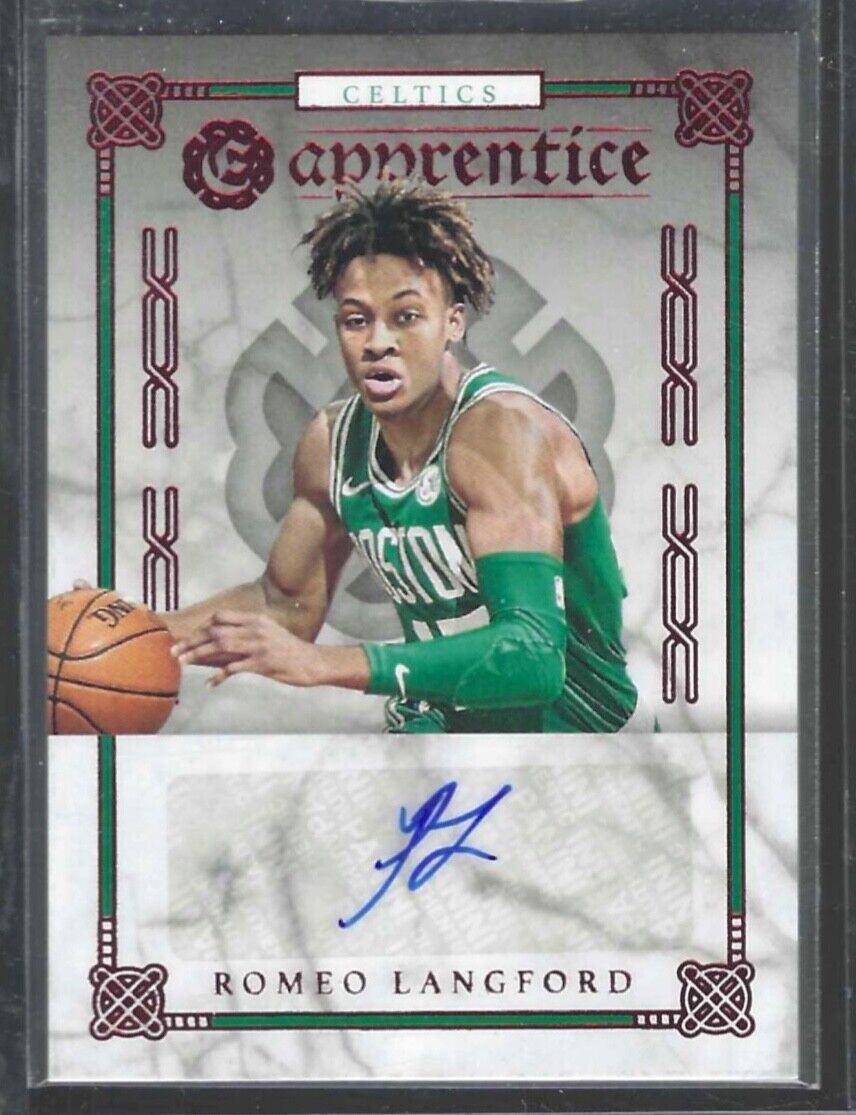 ROMEO LANGFORD 2019-20 PANINI CHRONICLES APPRENTICE RED FOIL AUTO RC #AP-RLO