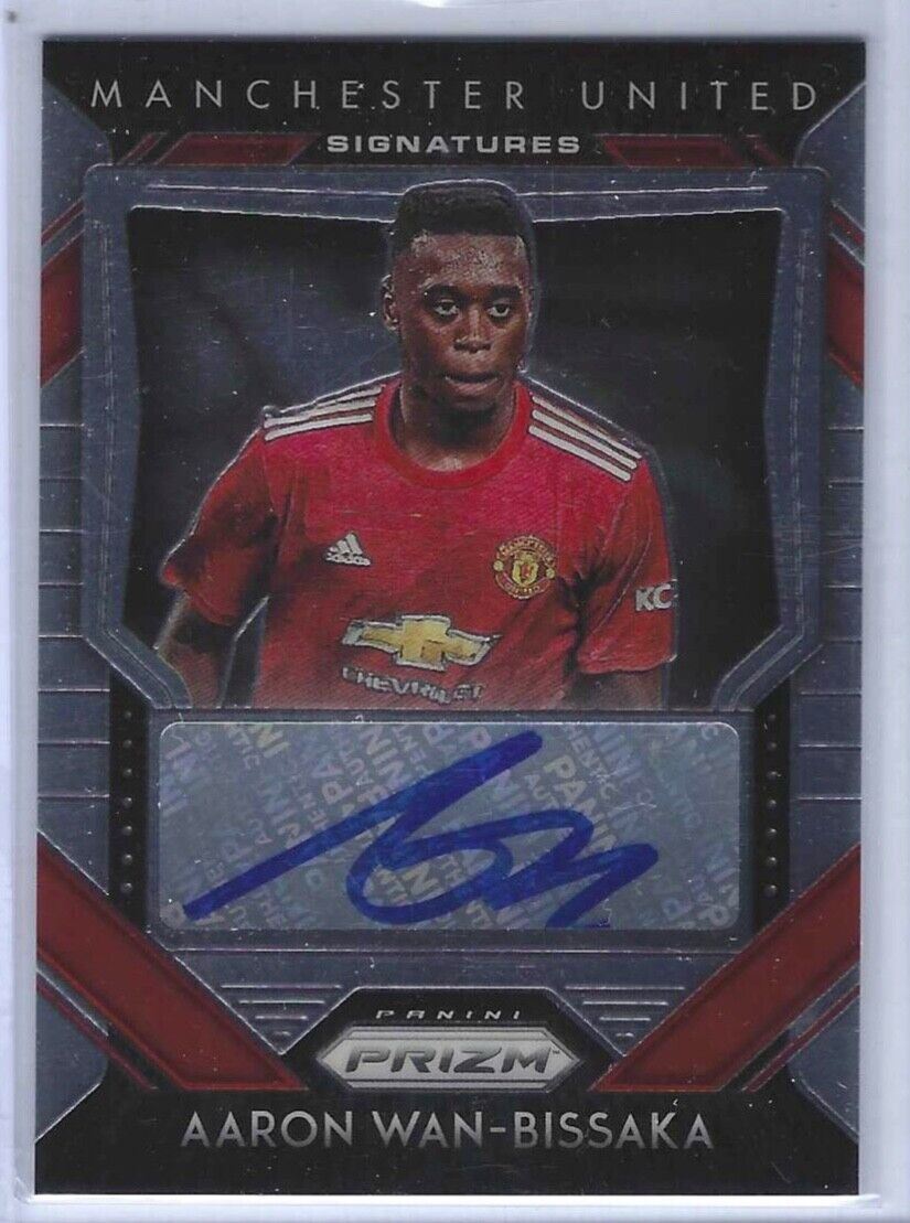 AARON WAN-BISSAKA 2020-21 PANINI PRIZM EPL SIGNATURES AUTO #S-AWB