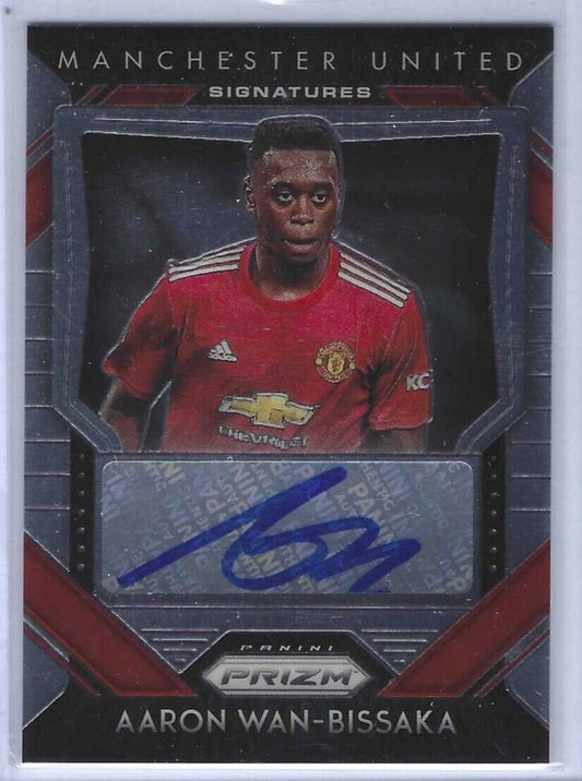 AARON WAN-BISSAKA 2020-21 PANINI PRIZM EPL SIGNATURES AUTO #S-AWB