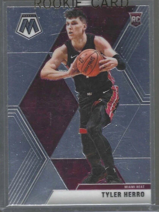 TYLER HERRO 2019-20 PANINI MOSAIC SP PHOTO VARIATION ROOKIE RC #223