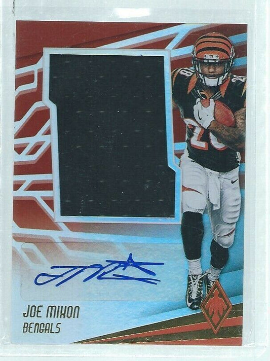 JOE MIXON 2017 PANINI PHOENIX JERSEY AUTO RED RC #D 67/75