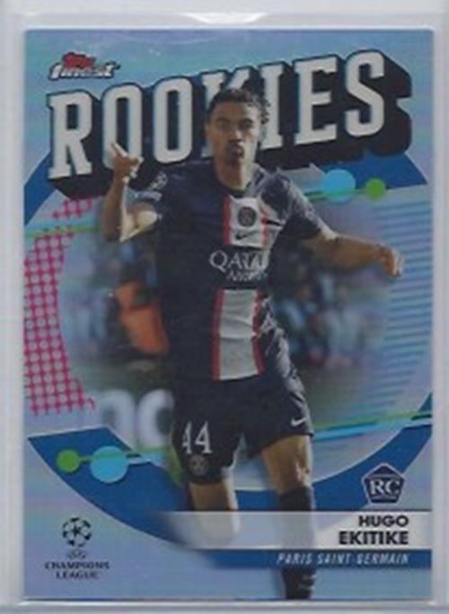 2022-23 TOPPS FINEST UCL ROOKIES INSERT REFRACTOR RC YOU PICK CHOOSE ALVAREZ +