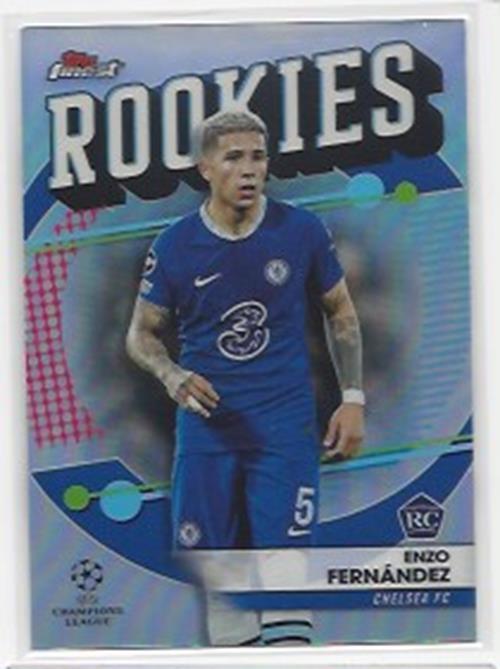 2022-23 TOPPS FINEST UCL ROOKIES INSERT REFRACTOR RC YOU PICK CHOOSE ALVAREZ +