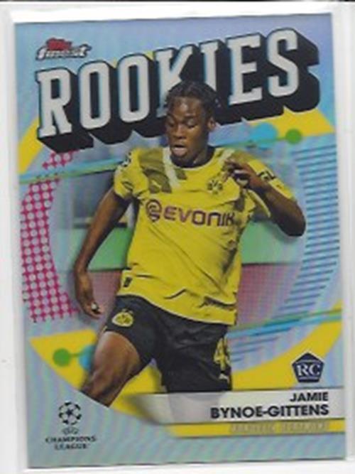 2022-23 TOPPS FINEST UCL ROOKIES INSERT REFRACTOR RC YOU PICK CHOOSE ALVAREZ +