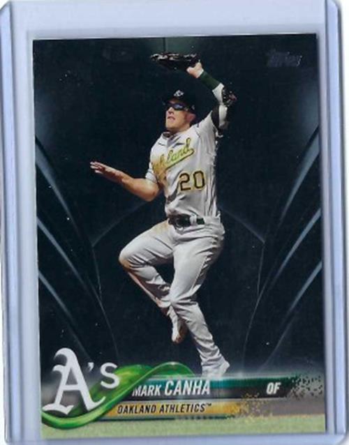 MARK CANHA 2018 TOPPS UPDATE SERIES BLACK #D 24/67