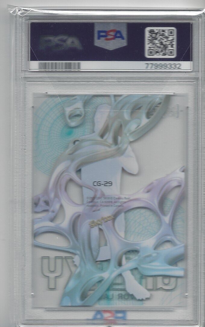 TREVOR LAWRENCE 2021 METAL UNIVERSE CHAMPIONSHIP GALAXY CASE HIT SSP RC PSA 10
