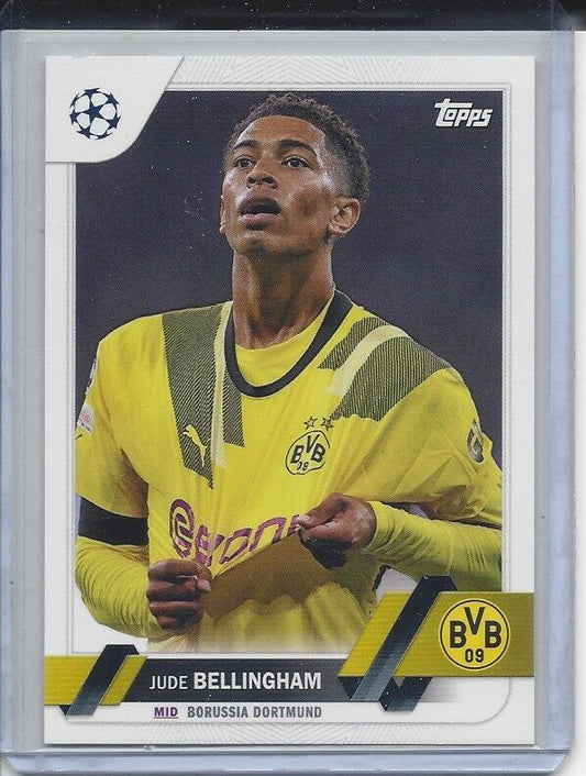 JUDE BELLINGHAM 2022-23 TOPPS CLUB COMPETITIONS RARE SP PHOTO VARIATION #22