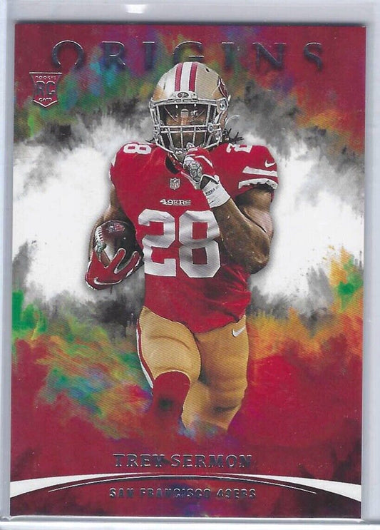 TREY SERMON 2021 ORIGINS BASE RC #129