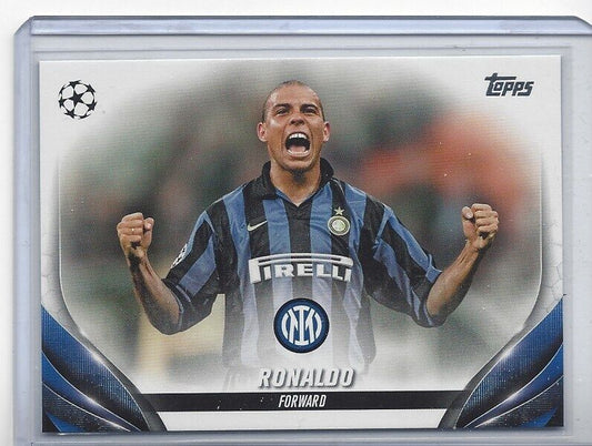 RONALDO 2023-24 TOPPS CLUB COMPETITION PHOTO VARIATION SUPER SHORT PRINT SSP #40