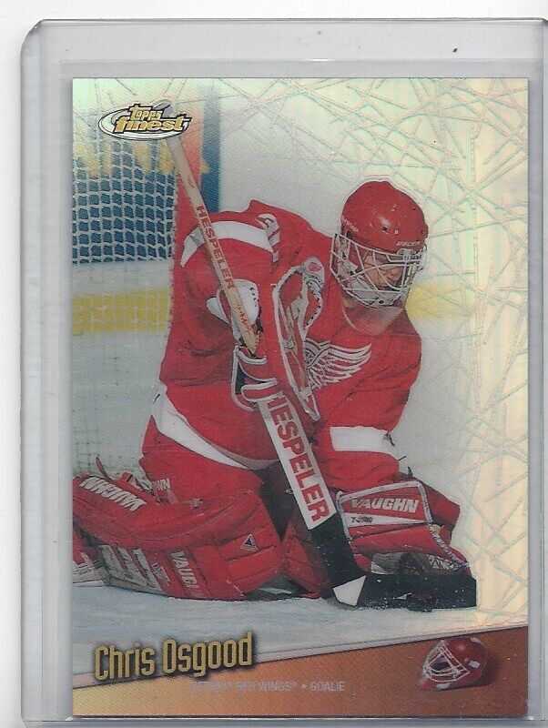 CHRIS OSGOOD 1999 TOPPS FINEST RARE REFRACTOR #76